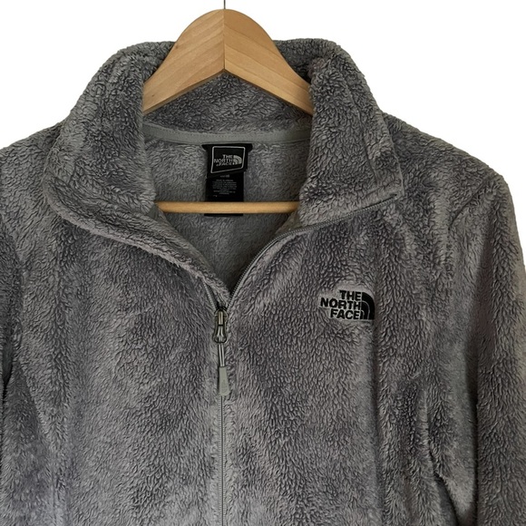 The North Face Silver Full Zip Osito 2 Fleece‎ Jacket Size: M - Picture 6 of 11